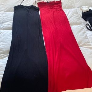 Spaghetti strap body con dress